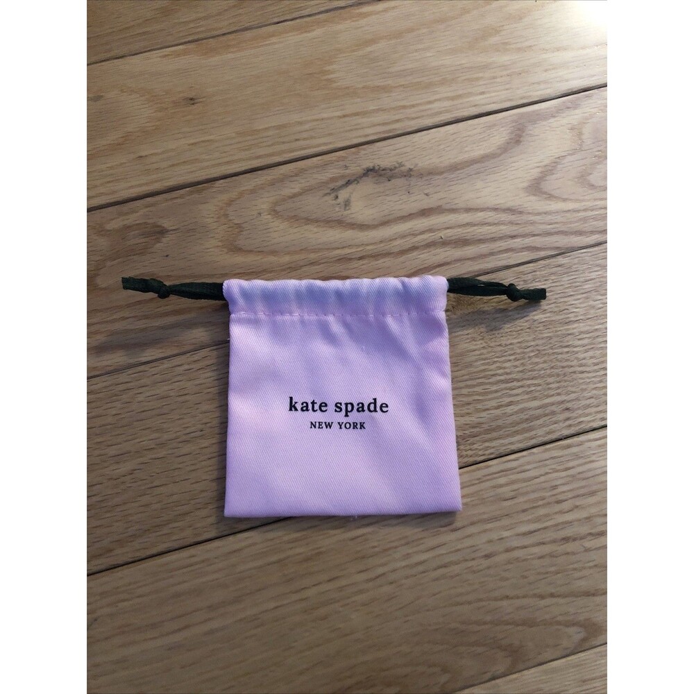 Kate Spade Jewelry Drawstring Dust Bag/Pouch Pink 4” X 4” - 1 Bag